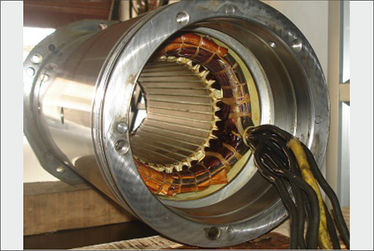 Spindle motor rewinding